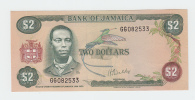 Jamaica 2 Dollars 1960 (1976) UNC NEUF P 60b 60 B - Giamaica