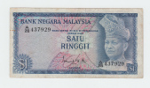 Malaysia 1 Ringgit 1967 - 1972 VF P 1a - Malesia