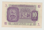 Libya Tripolitania 10 Lire 1943 XF+ Crisp Banknote P M4 - Libyen