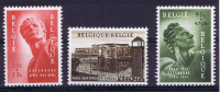 Belgium: 1954 943-945  MNH/Neuf** - Ongebruikt