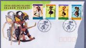 Cocos Islands 1994 Shadow Puppets FDC - Cocos (Keeling) Islands