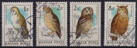 1984 Hungary - OWL - OWLS - Owls
