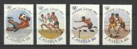 Zambia Scott # 304 - 307 MNH VF Complete 1984 Summer Olympics. Sports...............................M74 - Zambia (1965-...)