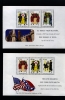 IRELAND/EIRE - 1995  MILITARY UNIFORMS  FOUR  PANES FROM PRESTIGE BOOKLET   MINT NH - Blocchi & Foglietti