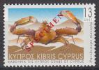 Specimen, Cyprus Sc978 Marine Life, Crab - Crustacés