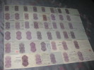 India Fiscal 45 Differents Hundi Upto Rs. 10 Including Different Types WMK & States Issues Revenue Inde Indien # 02 - Collections, Lots & Séries