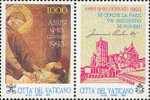 CITTA' DEL VATICANO - VATIKAN STATE - ANNO 1993 -  ASSISI  - ** MNH - Neufs