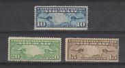 USA YT PA 7/9 * : Lignes Postales - 1b. 1918-1940 Ungebraucht