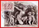 🔞 " LE TRIOMPHE DE FLORE De CARPEAUX " Sur Carte Maximum De 1970. Ed° PARISON / REGNIER. N° YT 1641 Parf état. - Nudi