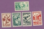 MONACO TIMBRE N° 319 A 323 NEUF SANS CHARNIERE JEUX OLYMPIQUES DE LONDRES - Unused Stamps