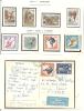 NY/T 2174/2177+2233/2236 +2167    +2220+2235CP URSS VersFRANCE 1959 - Lettres & Documents