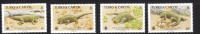 Turks And Caicos Islands 1986 World Wildlife Fund Ground Iguanas MNH - Turcas Y Caicos