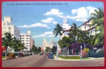 Miami Beach,Collins Avenue,1950, Exclusive Hotelson Collins Avenue,sent To Germany,Rechberghausen, - Miami Beach