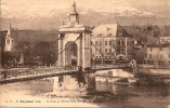 R / 12 / 3 / 351   - Seyssel ( 01 )  Le Pont Et L\´Hôtel Beau Rivage - Seyssel