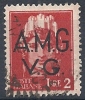 1945-47 TRIESTE AMG VG USATO IMPERIALE 2 LIRE - RR10087-2 - Afgestempeld