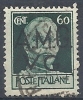 1945-47 TRIESTE AMG VG USATO IMPERIALE 60 CENT - RR10087-2 - Afgestempeld
