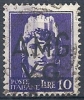 1945-47 TRIESTE AMG VG USATO IMPERIALE 10 LIRE - RR10088 - Oblitérés