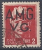 1945-47 TRIESTE AMG VG USATO IMPERIALE 2 LIRE - RR10088-2 - Used