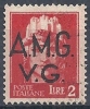 1945-47 TRIESTE AMG VG USATO IMPERIALE 2 LIRE - RR10088-4 - Oblitérés