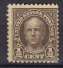 United States 1925 Mi. 259 PA     ½ C Nathan Hale MH* - Nuovi