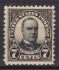 United States 1923 Mi. 269 PA     7 C William McKinley Perf. 11 MH* - Nuevos