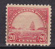 United States 1923 Mi. 279 PA     20 C Golden Gate Perf. 11 MH* - Nuevos