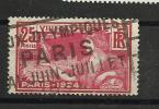 USED STAMP OLYMPIC GAMES PARIS 1924 JEUX OLIMPIQUES OBLITERTATION OLYMPIC GAMES - Sommer 1924: Paris