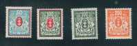 Danzig - Coat Of Arms - 4 Diff. Stamps  - Mint Hinged - Neufs