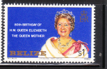 Belize 1980 Queen Mother Elizabeth 80th Birthday Omnibus MNH - Belize (1973-...)