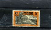 TOGO 127* 5c Orange - Neufs