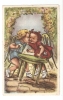 CPA - Carte Fantaisie Enfants Dessinés " Ah Le Petit Vin Blanc Qu'on Boit Sous La Tonnelle" - Autres & Non Classés