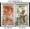 Trieste-A-F0323 - Afgestempeld