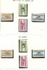 NY/T 42/45 +42/45 NON DENTELES  1967 - Unused Stamps