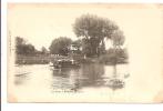 78  -  La Seine à  BOUGIVAL - Carte Précurseur 1900  -  Belle Animation  Bateau De Promenade - Bougival