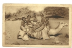 BARENTU' - RAGAZZE CUNAME - INDIGENI -COLONIE -  VIAGGIATA - BOLLO ASPORTATO (col952) - Eritrea