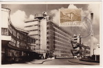 1955  Echte Foto Maximum Card  Fabrieksgebouw - Rotterdam NVPH 655 - Maximum Cards