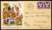 1943 USA Cover. Feldpost, Fieldpost, Military. APO 812 - The Netherlands Antilles. (Q10195) - Postal History