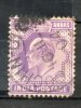 2  INDIA-1902-Dominio Británico. YVerty 60, MIchel 58  Usado TT: Personalidades - Gebraucht