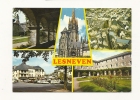 Cp, 29, Lesneven, Multi-Vues,  Voyagée 1988 - Lesneven