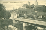 Eilenburg, Leipziger Brücke Und Schlossberg, Um 1910 - Eilenburg