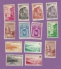 MONACO TIMBRE N° 307 A 313C NEUF SANS CHARNIERE VUES DE LA PRINCIPAUTE - Unused Stamps