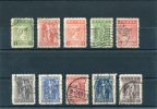 1912/13 -Greece- "Lithographic" 2nd Period- Complete(+3,20,30,40l.) Set Used - Used Stamps