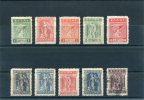 1912/13 -Greece- "Lithographic" 2nd Period- Complete(+3,20,30,40l.) Set MH/used - Neufs