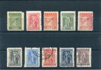 1912/13 -Greece- "Lithographic" 2nd Period- Complete(+3,20,30,40l.) Set MNH/used - Ungebraucht