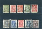 1912/13 -Greece- "Lithographic" 2nd Period- Complete(+3,20,30,40l.) Set Used - Usados