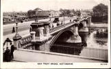 RPPC: NEW TRENT BRIDGE, NOTTINGHAM ~ ANIMATED ~ Pu1928 - Nottingham