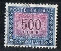 Italia Segnatasse 1955/84 "Stelle"   £. .500  Usato Sicuro - Impuestos