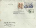 TENERIFE CC CON MAT HEXAGONAL CORREO AEREO SELLOS LA CIERVA Y CID - Storia Postale