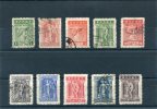 1912/13 -Greece- "Lithographic" 2nd Period- Complete(+3,20,30,40l.) Set Used - Usados