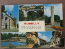 74 - RUMILLY Multivues Avec église Piscine Voitures Anciennes - Rumilly